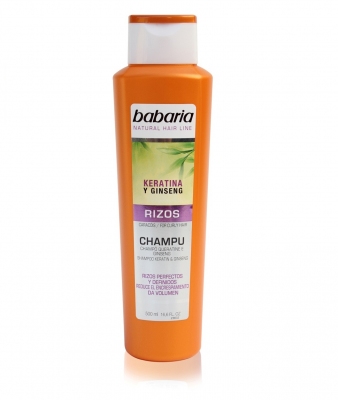 KERATINA&GINSENG Szampon do włosów kręcownych 500ml